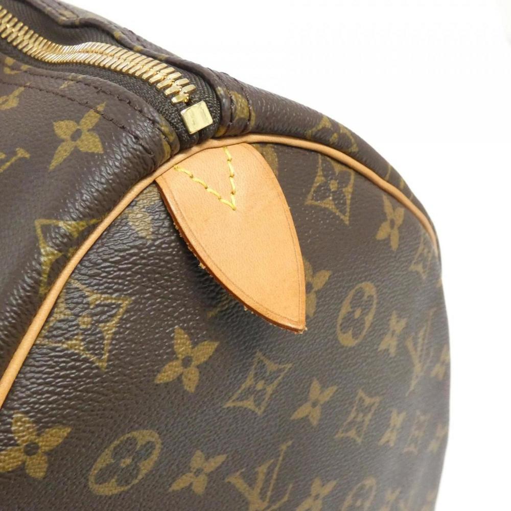 LOUIS VUITTON Brown Monogram Boston Bag - Picture 6 of 10